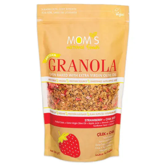 2-PACK GRANOLA STRAWBERRY CHIA 360G - PEANUTS 360G