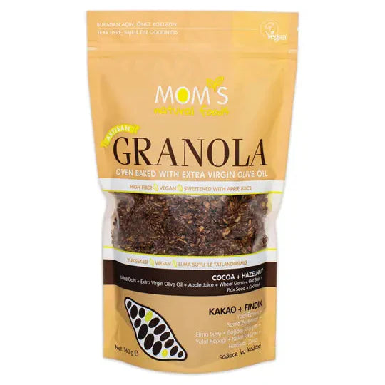 2 Pieces of Granola Banana Walnut 360G - Cocoa Hazelnut 360G