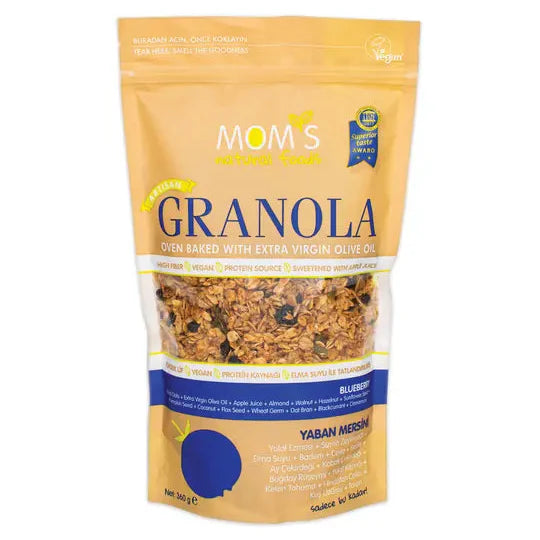 2-Pack Granola Strawberry Chia 360G - Blueberry 360G